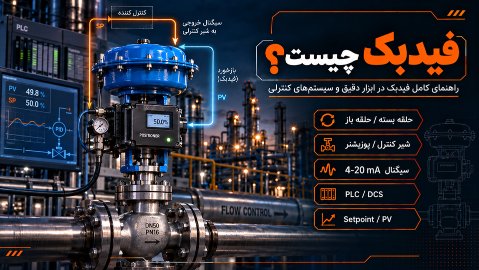 Feedback چیست؟ راهنمای کامل فیدبک در ابزار دقیق، کنترل ولو و سیستمهای کنترلی