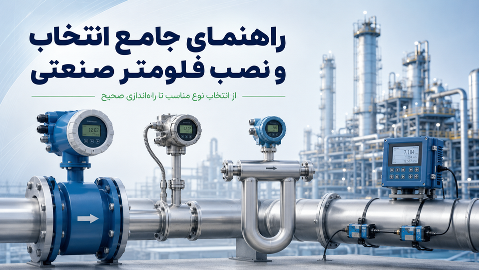 راهنمای جامع انتخاب و نصب فلومتر صنعتی؛ از انتخاب نوع مناسب تا راهاندازی صحیح