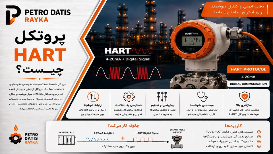 HART چیست؟ پروتکل HART چگونه کار میکند و چه کاربردی در ابزار دقیق دارد؟
