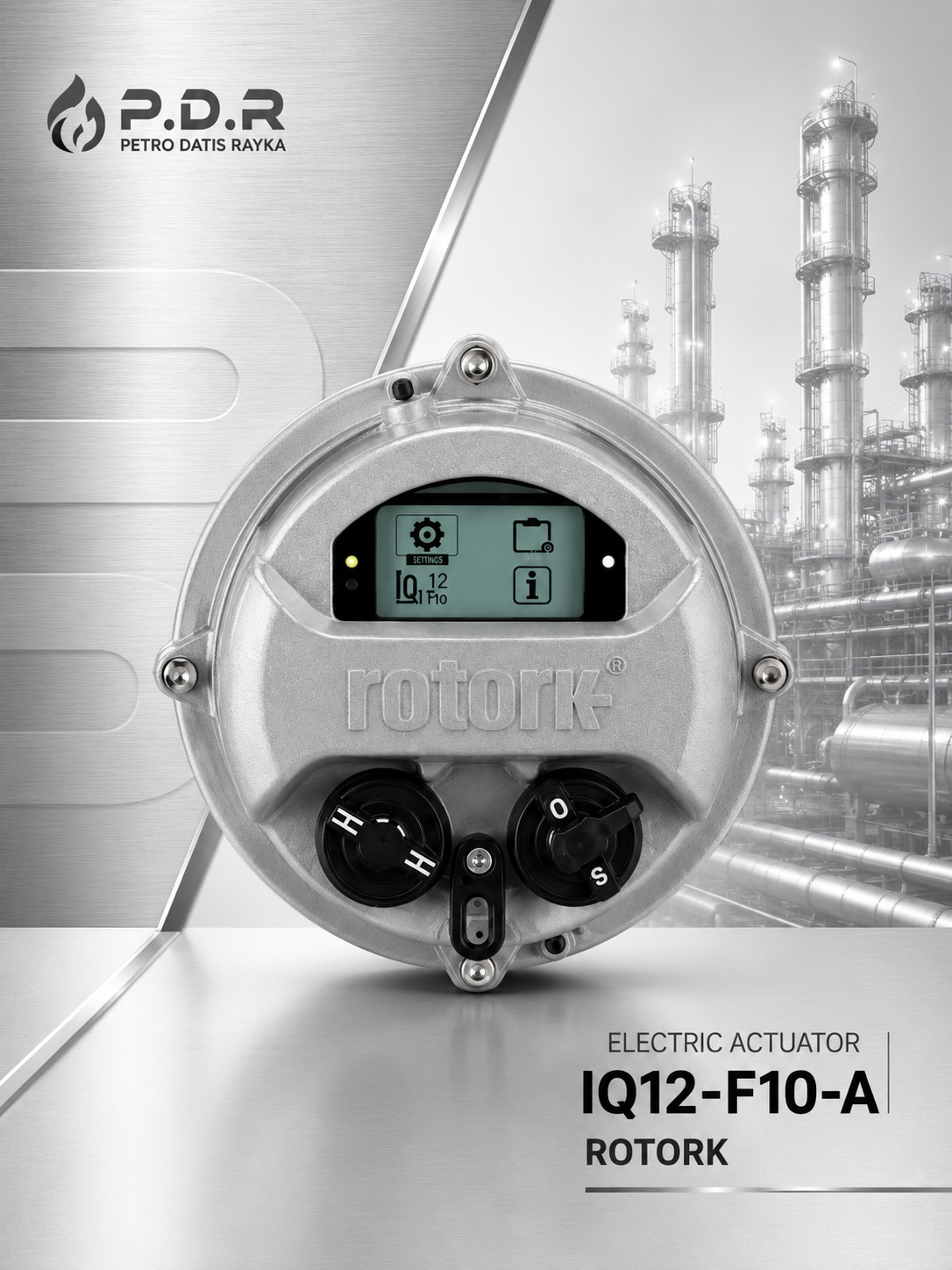 اکچویتور الکتریکی روتورک مدل IQ12-F10-A