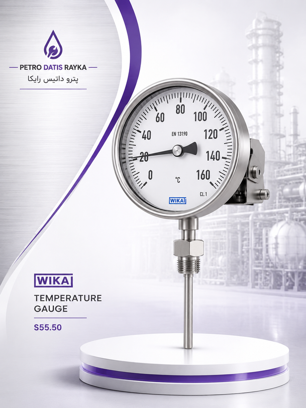 تمپرچر گیج (ترمومتر) مدل S55.50 ویکا