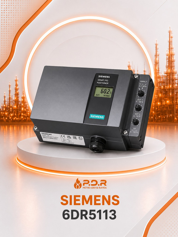 پوزیشنر زیمنس مدل 6DR5113 آلومینیوم
