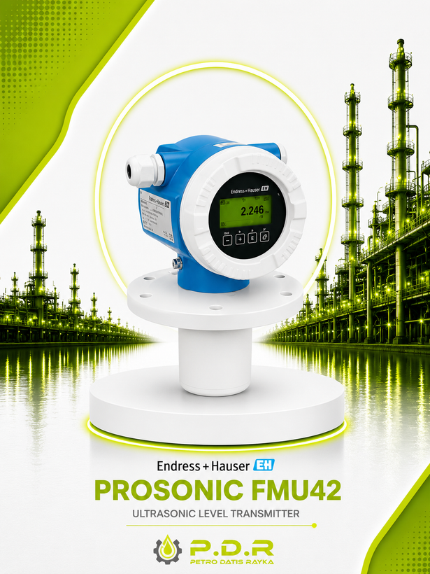 لول ترانسمیتر اولتراسونیک FMU42 اندرس هاوزر
