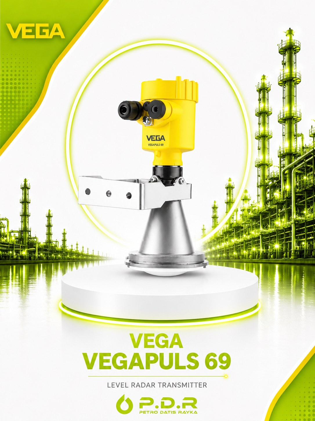 لول ترانسمیتر راداری وگا مدل VEGAPULS 69