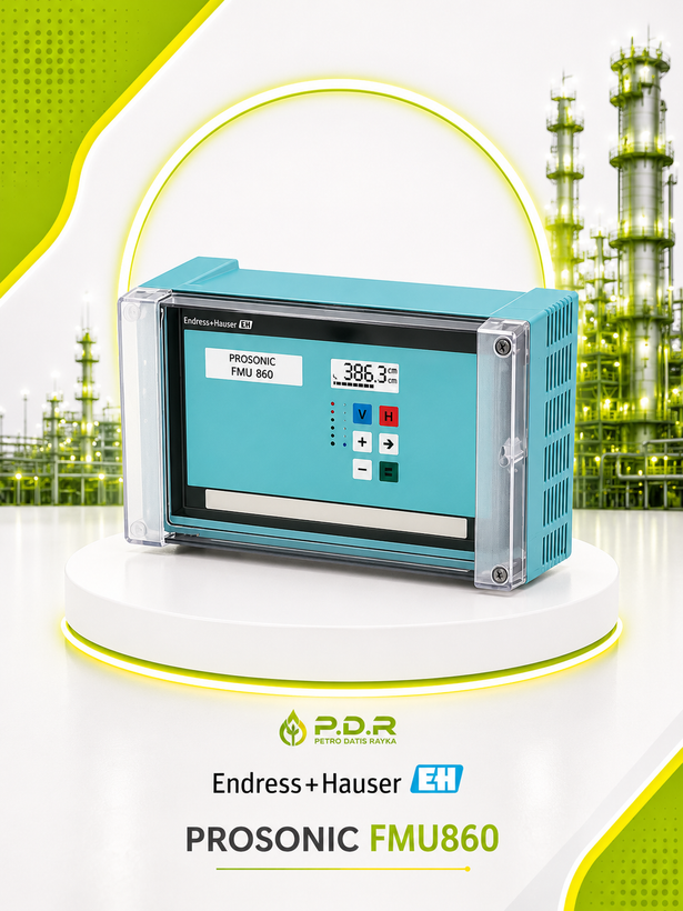 ترانسمیتر سطح التراسونیک اندرس هاوزر مدل FMU860 استوک