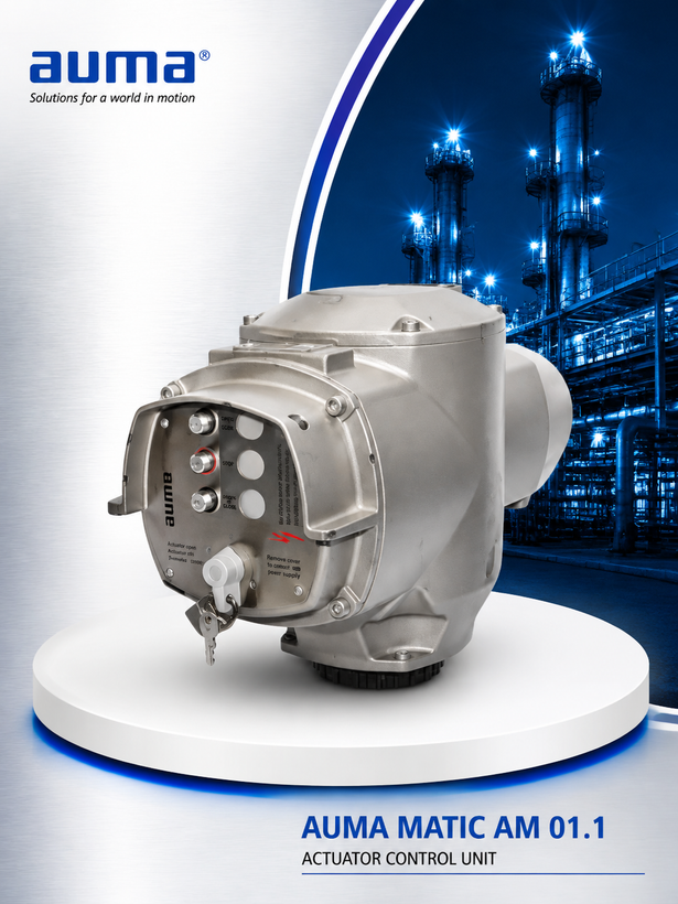 کنترلر اکچویتور الکتریکی آئوما مدل AUMA MATIC AM 01.1