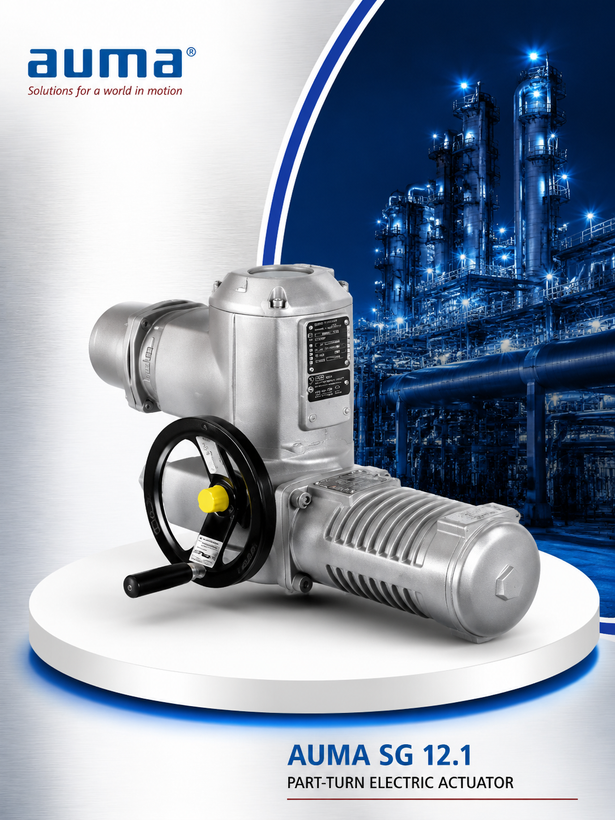 اکچویتور الکتریکی ربع گرد آئوما مدل SG 12.1