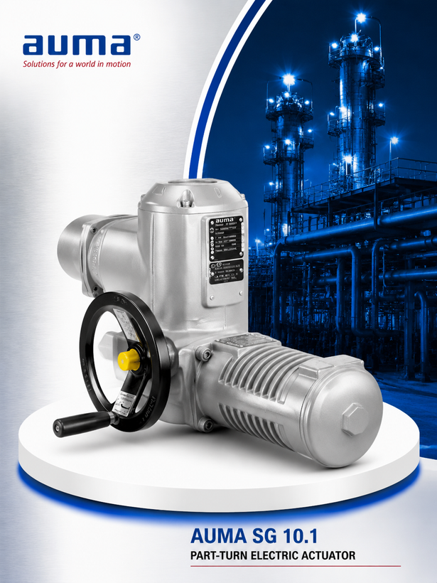 اکچویتور الکتریکی ربع گرد آئوما مدل SG 10.1