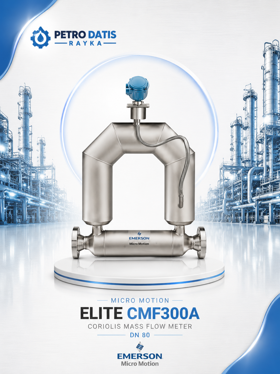 فلومتر جرمی کوریولیس میکروموشن مدلELITE CMF300A DN80