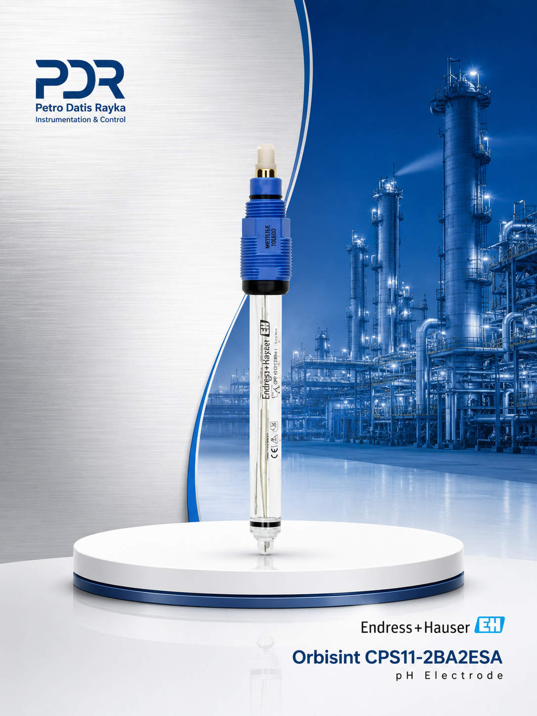 الکترود pH اندرس هاوزر مدل Orbisint CPS11-2BA2ESA 2026